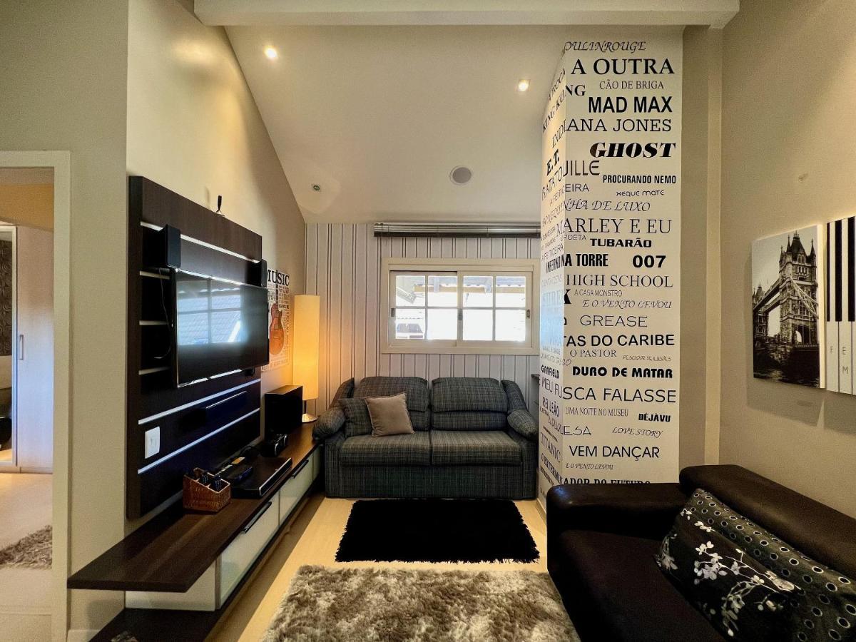 Cobertura Duplex De Cinema 3Dorm By Achei Gramado Apartment Luaran gambar